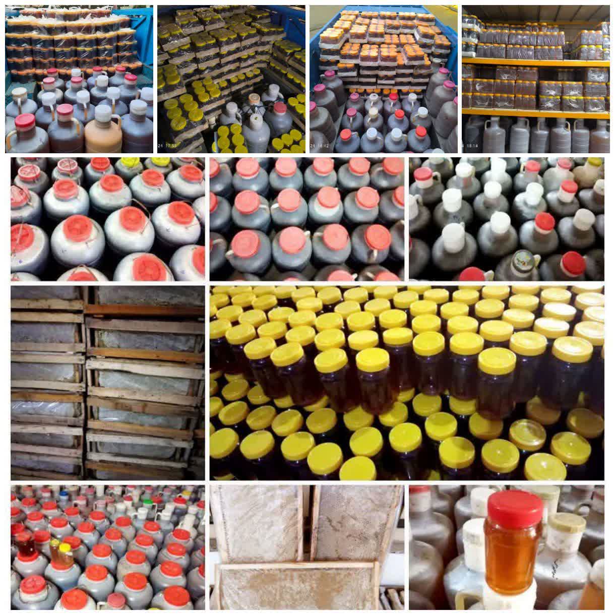 عسل یونجه کیفیت عالی